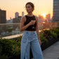 👖 50% OFF NOW! ✨ Women's Asymmetrical Waist Wide Leg Jeans – Unique waist design, relaxed fit & versatile – Perfect for chic everyday style & casual outings 🌿