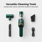 🚗  10000Pa Cordless Handheld Vacuum, Portable Wireless Cleaner with Washable Filter & Multi-Nozzle Kit