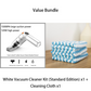 🚗  10000Pa Cordless Handheld Vacuum, Portable Wireless Cleaner with Washable Filter & Multi-Nozzle Kit