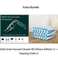 🚗  10000Pa Cordless Handheld Vacuum, Portable Wireless Cleaner with Washable Filter & Multi-Nozzle Kit