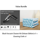 🚗  10000Pa Cordless Handheld Vacuum, Portable Wireless Cleaner with Washable Filter & Multi-Nozzle Kit