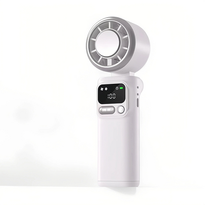 💡🌀 50% OFF! 199-Speed Digital Display HandheldCooling Fan