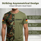 🔥 50% OFF NOW! 🧵 Men's Camouflage Patchwork Crewneck T-Shirt
