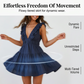 🌸Women Summer V Neck Sleeveless Ruffle Mini Dress Solid Color Tiered Vest Dress