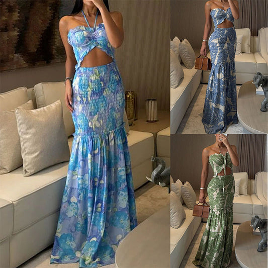 🌸50% OFF NOW! 🌸Women's Sexy Printed Cut-Out Dress