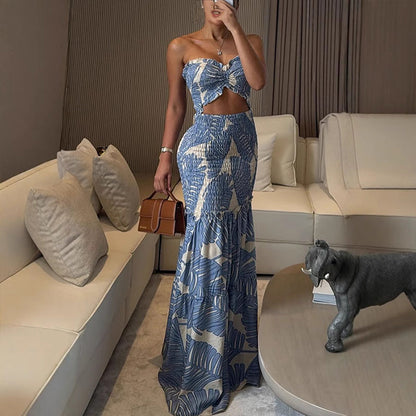 🌸50% OFF NOW! 🌸Women's Sexy Printed Cut-Out Dress
