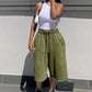 🔥👖 50% OFF! Wide Leg Denim Shorts – drawstring waist, loose fit, lightweight – ideal for beach, city & everyday wear. 💨🌸