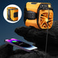⏰🔥LIMITED TIME 50% OFF!🔥50K+ SOLD! 6000mAh Multifuntion Waist Fan with 100 Speeds & Flashlight