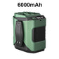 ⏰🔥LIMITED TIME 50% OFF!🔥50K+ SOLD! 6000mAh Multifuntion Waist Fan with 100 Speeds & Flashlight