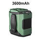 ⏰🔥LIMITED TIME 50% OFF!🔥50K+ SOLD! 6000mAh Multifuntion Waist Fan with 100 Speeds & Flashlight