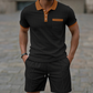 🥳2026 HOT SALE🥳💞Summer Casual Waffle Knit 2-Piece Set for Men