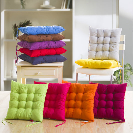 🏠Thickened Seat Cushion with Straps