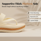 📢📢40% OFF !! ⏰Women's Woven Strap Platform Flip-Flops