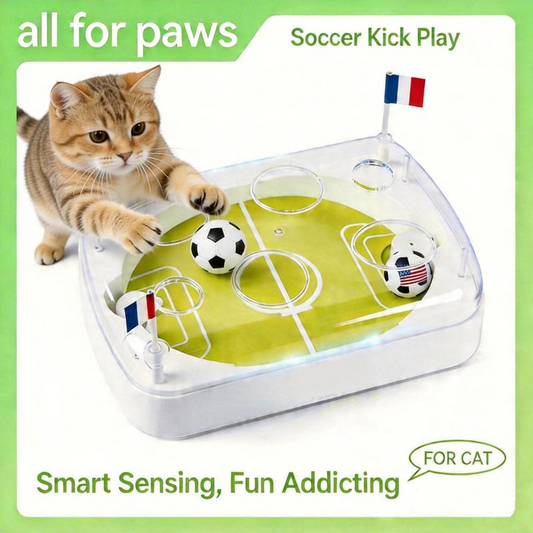 ⏰ 50% OFF – Meow-ster Deal! ⏰🐱⚽ Interactive Cat Football Field Chasing Toy – Let Your Cat Score the Winning Goal! | Auto-Moving Ball + Realistic Field 🏟️