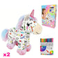 🏠🐱‍🐉DIY Color-In Unicorn Plush Toy Kit