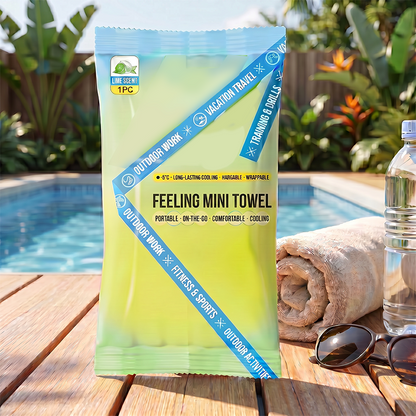 🧊💦 Instant cooling towel – portable, breathable, perfect for workouts & travel!