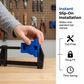 📢📢 Buy 1 Get 1 Free ！！🔥Corner Clamp Adapter for Quick-Grip Bar Clamps