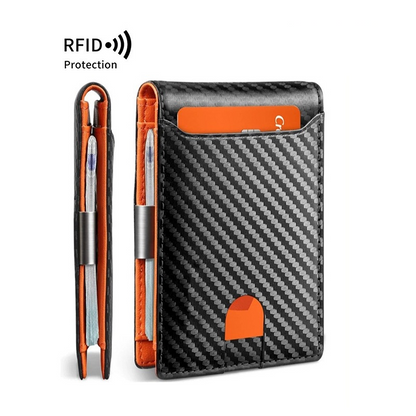 ✨Minimalist Men's Card Holder Wallet with RFID Blocking