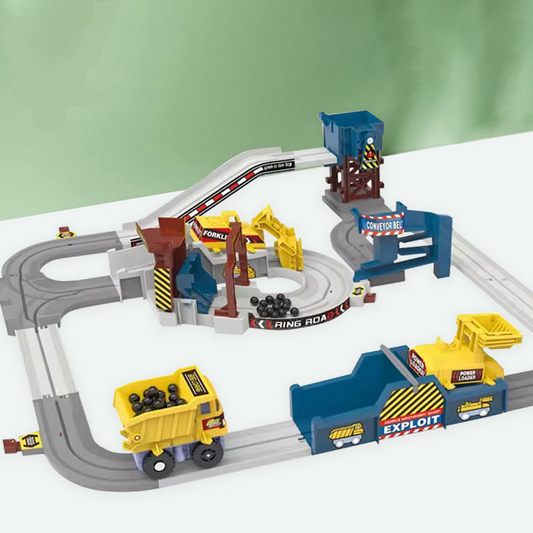 📢📢40% OFF !! ⏰Interactive Electric Quarry Adventure Train & Track Set