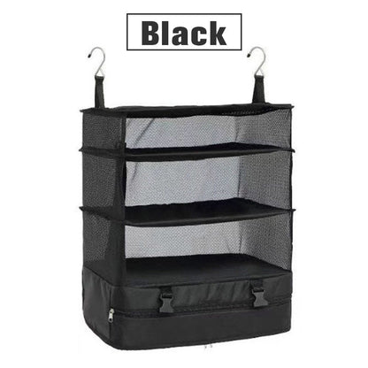 🏠Portable Foldable Triple Mesh Organizer Hanging Bag