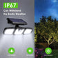 🏠🌞Solar 3-Heads Wall Light With Sensor Lighting Function