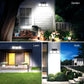 🏠🌞Solar 3-Heads Wall Light With Sensor Lighting Function