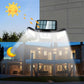 🏠🌞Solar 3-Heads Wall Light With Sensor Lighting Function