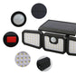 🏠🌞Solar 3-Heads Wall Light With Sensor Lighting Function