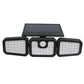🏠🌞Solar 3-Heads Wall Light With Sensor Lighting Function