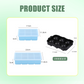 📢📢 BUY 2 GET 1 FREE🎉Silicone Ice Cube Tray with Leakproof Lid