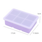 📢📢 BUY 2 GET 1 FREE🎉Silicone Ice Cube Tray with Leakproof Lid
