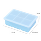 📢📢 BUY 2 GET 1 FREE🎉Silicone Ice Cube Tray with Leakproof Lid