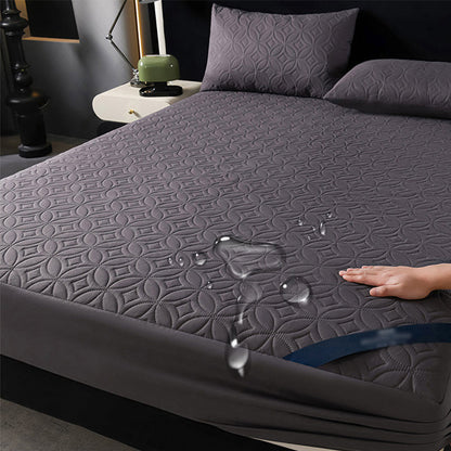 📢📢50% OFF !! ⏰Quilted Waterproof Mattress Protector – Blocks spills & stains, keeps your mattress fresh. Deep pocket, no shifting. Sleep soundly! 😴✨