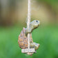 🌈🌞Whimsical Turtle Swing Decor
