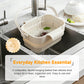 🎁 Last Day Promotion 50% OFF 🔥 Collapsible Faucet-Hanging Sink Strainer Basket – Clip-On, Space-Saving & Perfect for Kitchen Scraps & Tea Bags 🧽✨
