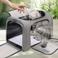 🐾🌞Large Foldable Mesh Cat Carrier Bag