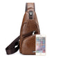 🎁2026 New Arrivals 50% OFF💥Exquisite Gift - Men's Multifunctional High Quality Leather Chest Bag
