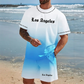 🌊 LIMITED TIME 50% OFF! 🔥 Men's Summer Casual Printed 2-Piece Set – 82K+ Sold! Eye-Catching Gradient Design & Premium Comfort Fabric 🎯