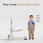 🛴Anti-Tip Children's Kick Scooter with Luminous Wheels