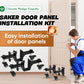 🚪🔧 Saker Door Panel Installation Kit – install doors solo, 500 lbs capacity. 50% OFF! 🔥