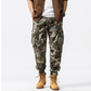 🔥50% OFF NOW🪖Men’s Camouflage Cuffed Cargo Pants Multi-Pocket Casual Outdoor Trousers