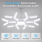 🏠🌞Deformable Snowflake LED Garage Light
