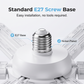 🏠🌞Deformable Snowflake LED Garage Light