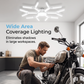 🏠🌞Deformable Snowflake LED Garage Light