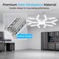 🏠🌞Deformable Snowflake LED Garage Light