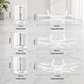 🏠🌞Deformable Snowflake LED Garage Light