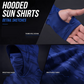 📢📢40% OFF !! ⏰Men's 5-Pack UV Protection Hooded Sun Shirts