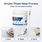 🧹White Furniture Touch-Up Paste with Brush