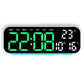 ⌚️LED Display Digital Alarm Clock with Date Temp Weekday