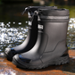 🎉 2026 Sale — Over 47,000 Sold!🌧️Unisex Mid-Calf Waterproof Rain Boots – Anti-Slip Sole, Easy Clean 👢